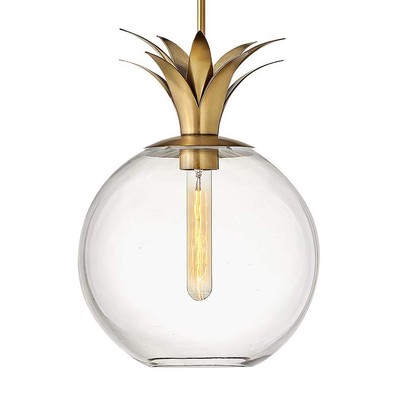 Image 5 Hinkley Palma 10 3/4" Wide Heritage Brass Mini Pendant more views