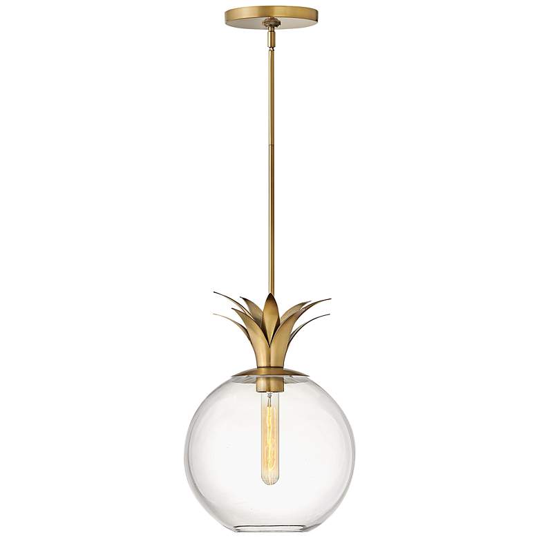 Image 6 Hinkley Palma 10 3/4" Wide Heritage Brass Mini Pendant more views