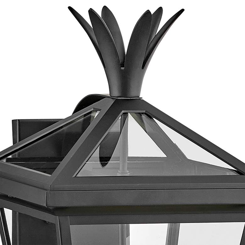 Image 2 Hinkley Palma 21 1/2" High Black 3-Light Outdoor Wall Light more views