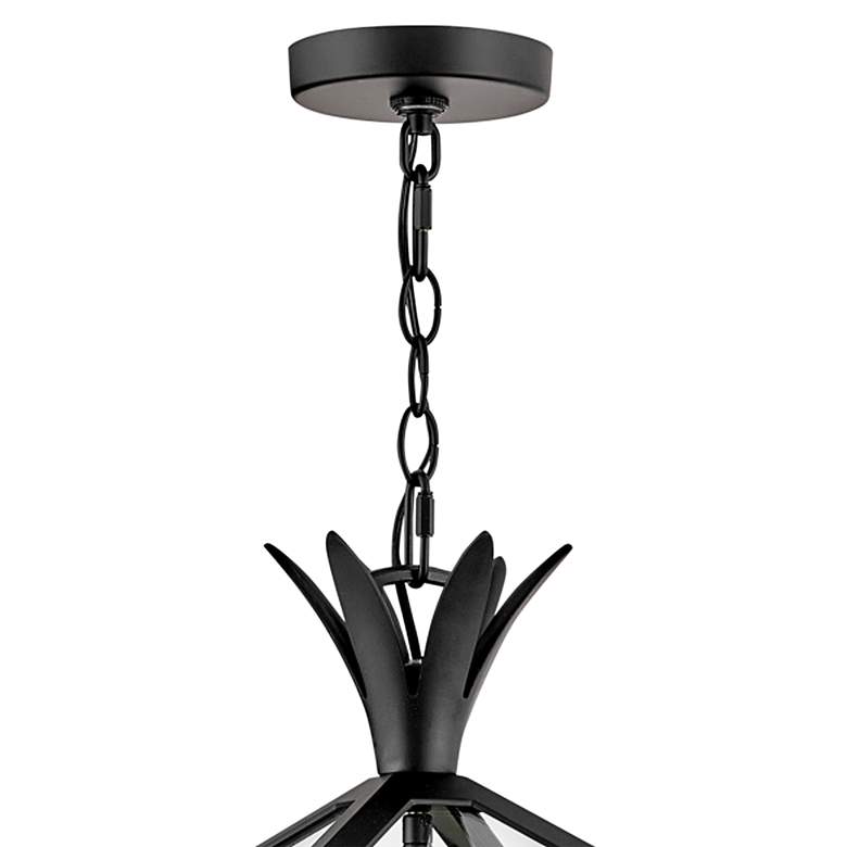 Image 2 Hinkley Palma 21 1/2 inch High Black Outdoor Hanging Light more views