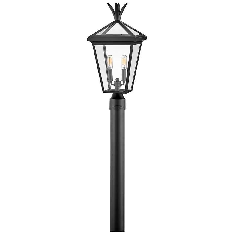 Image 1 Hinkley Palma 21 1/2" High Black Outdoor Post Light