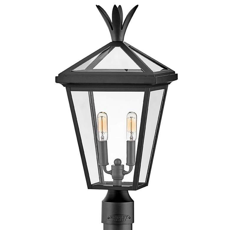 Image 2 Hinkley Palma 21 1/2 inch High Black Outdoor Post Light more views