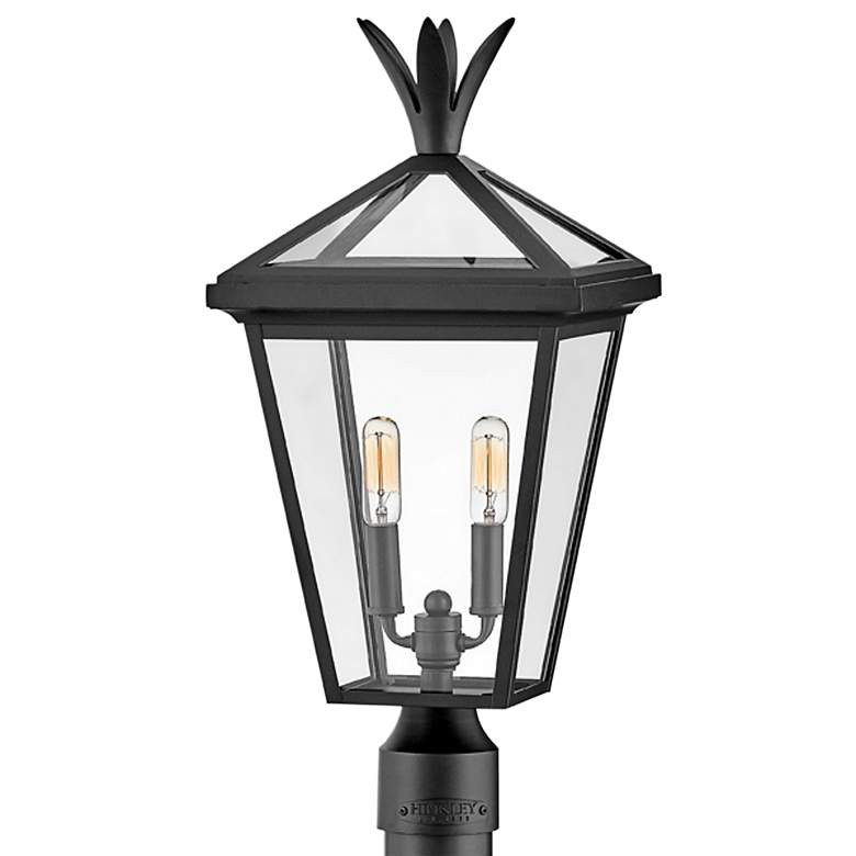 Image 2 Hinkley Palma 21 1/2" High Black Outdoor Post Light more views