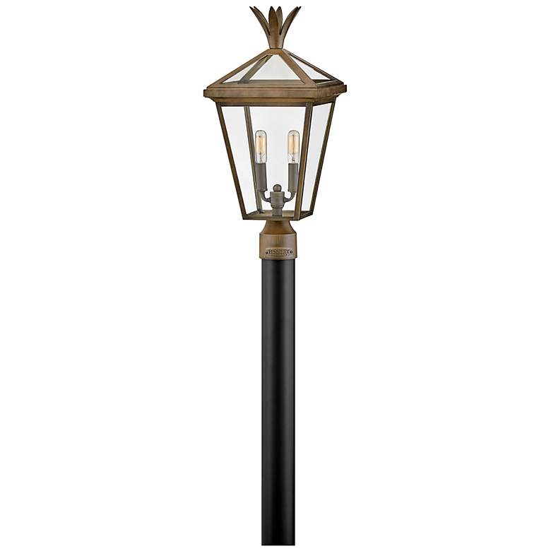 Image 1 Hinkley Palma 21 1/2 inchH Burnished Bronze Outdoor Post Light