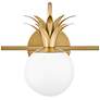 3_Hinkley Palma 24" Wide Brass Finish Pineapple Bath Light more views
