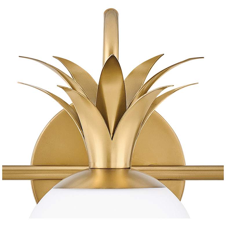 Image 4 Hinkley Palma 24" Wide Brass Finish Pineapple Bath Light more views