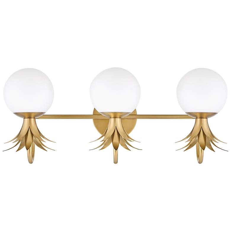 Image 5 Hinkley Palma 24" Wide Brass Finish Pineapple Bath Light more views