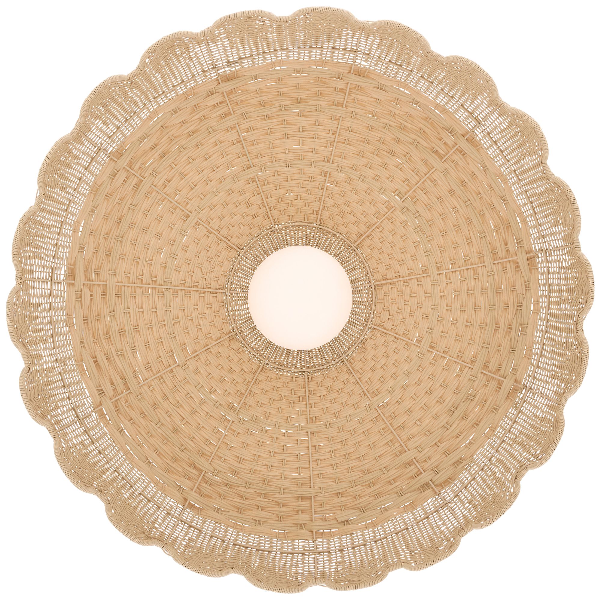 Image 7 Hinkley Paloma Large Chandelier 40" Lacquered Brass more views