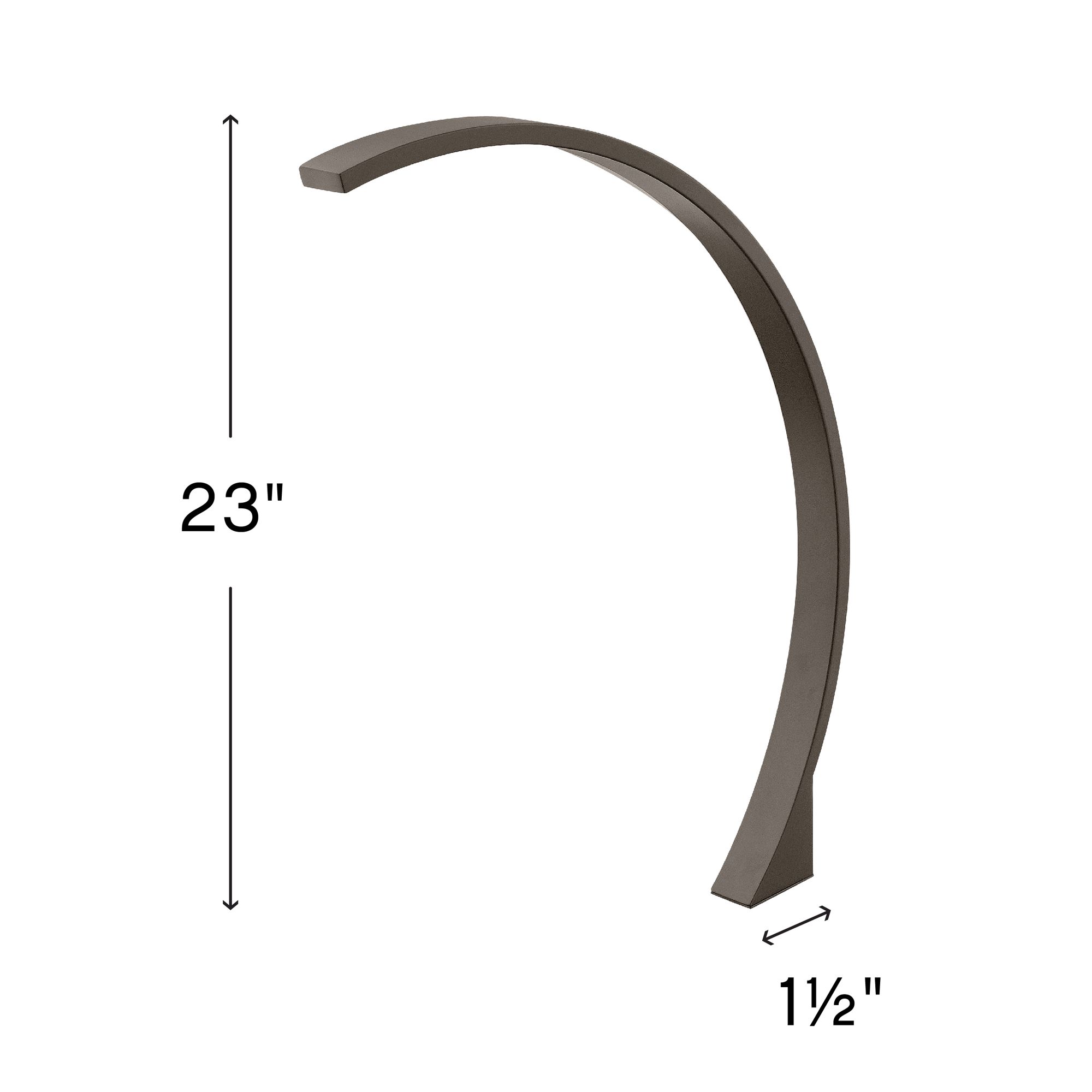 Image 3 Hinkley Path Arc 23" High Bronze Arc LED Path Light more views