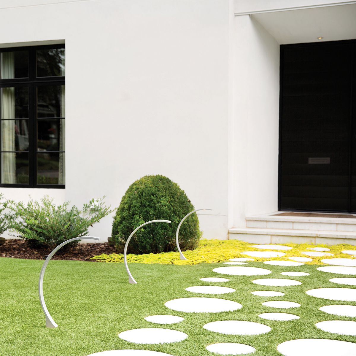 Image 5 Hinkley Path Arc 23" High Bronze Arc LED Path Light more views