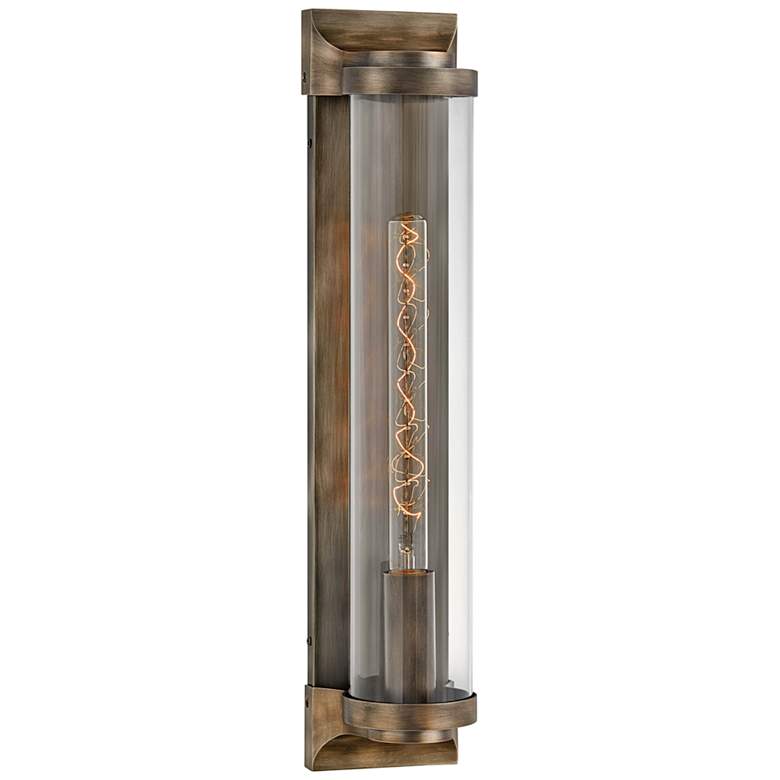 Image 2 Hinkley Pearson 22 inch High Burnished Bronze Outdoor Wall Light