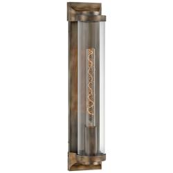 Hinkley Pearson 22&quot; High Burnished Bronze Outdoor Wall Light