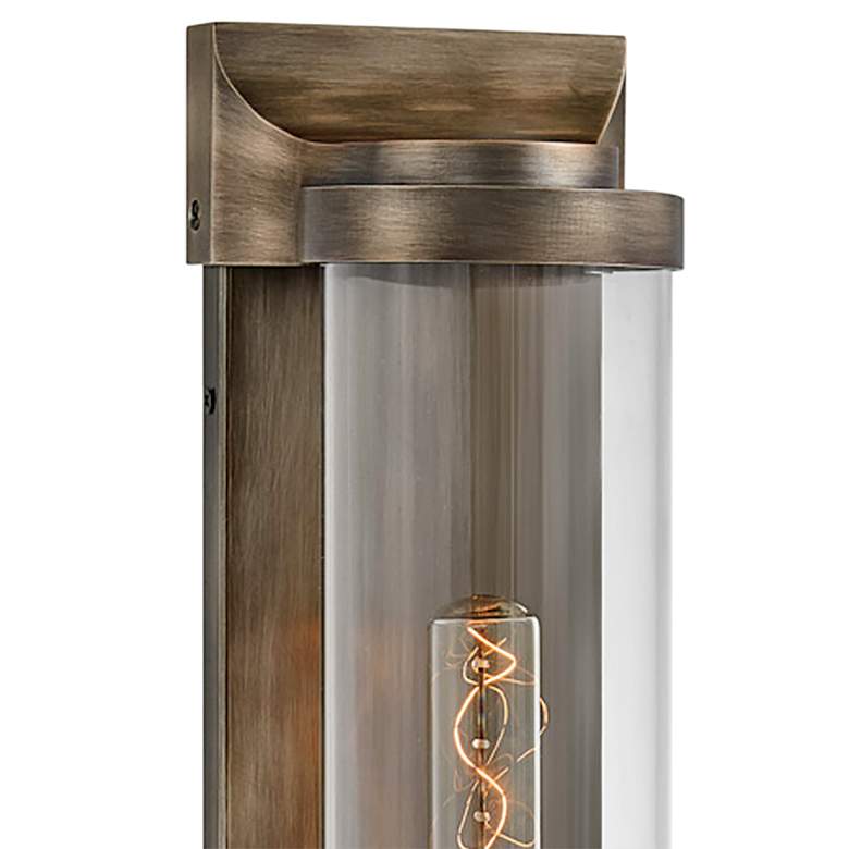 Image 3 Hinkley Pearson 22" High Burnished Bronze Outdoor Wall Light more views