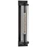 Hinkley Pearson 22" High Textured Black Outdoor Wall Light