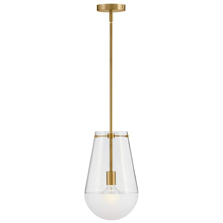 Image 2 Hinkley - Pendant Beck Small Pendant- Lacquered Brass