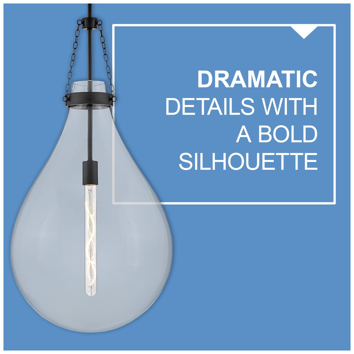 HINKLEY PENDANT ELOISE Small Pendant Black