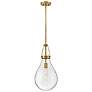1_HINKLEY PENDANT ELOISE Small Pendant Lacquered Brass