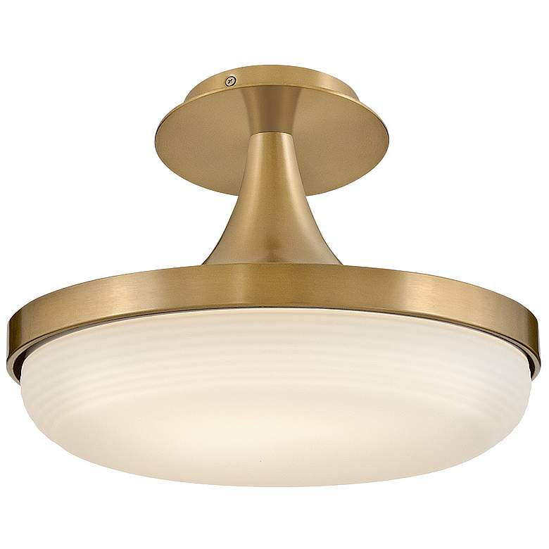 Image 4 Hinkley - Pendant Elsa Medium LED Convertible Pendant- Lacquered Brass more views