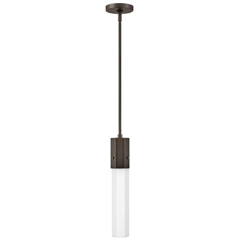 Image 1 Hinkley - Pendant Facet Extra Small Pendant- Black Oxide