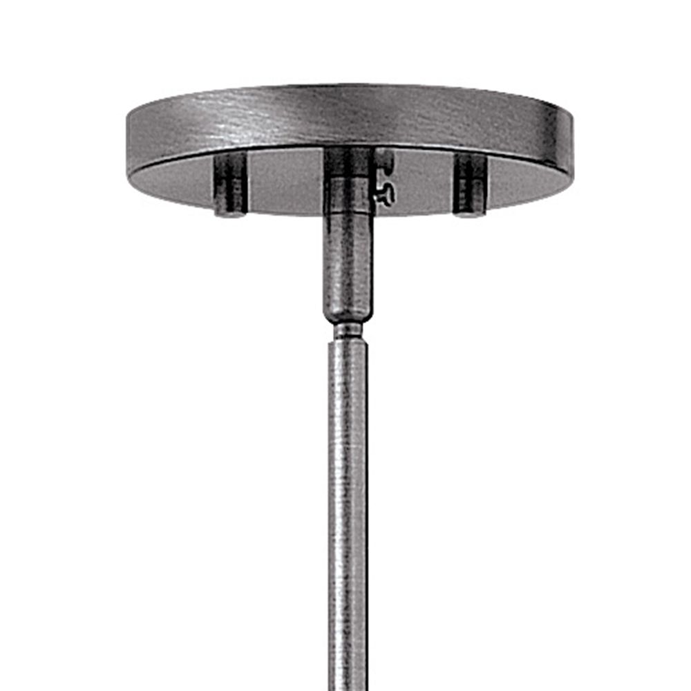 Image 5 Hinkley Pendant Fulton Small Open Frame Pendant 10" Aged Zinc more views