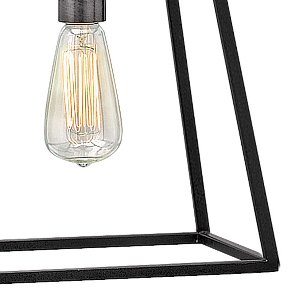 Image 7 Hinkley Pendant Fulton Small Open Frame Pendant 10" Aged Zinc more views