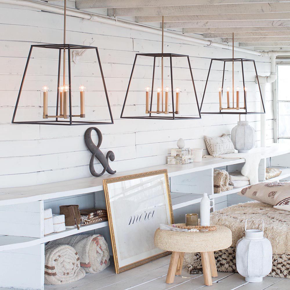 Hinkley Pendant Fulton Small Open Frame Pendant 10" Aged Zinc