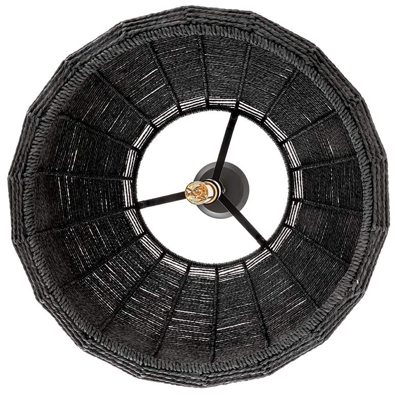 Image 2 Hinkley Pendant Luca Large Convertible Pendant 20" Black more views