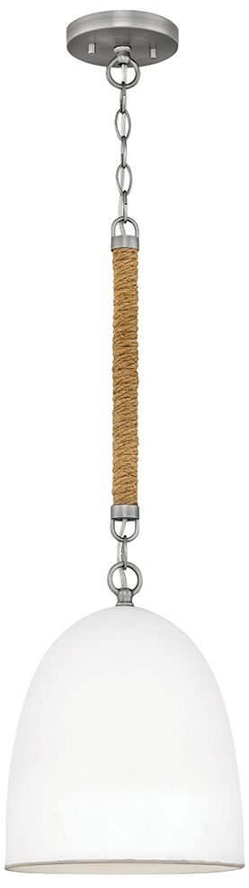 Image 2 Hinkley Pendant Nash Small Pendant 10" Antique Nickel