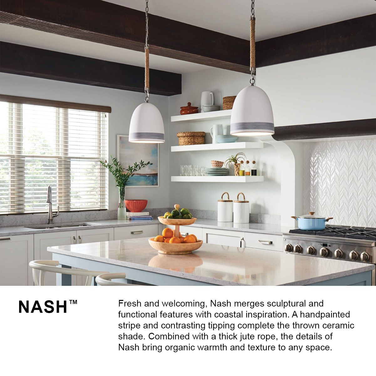 Hinkley Pendant Nash Small Pendant 10" Antique Nickel