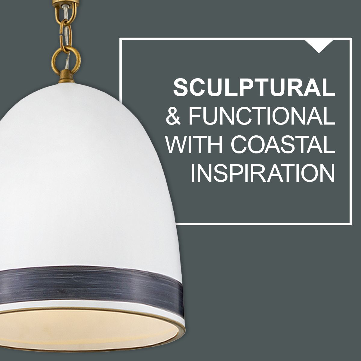 Hinkley Pendant Nash Small Pendant 10" Antique Nickel