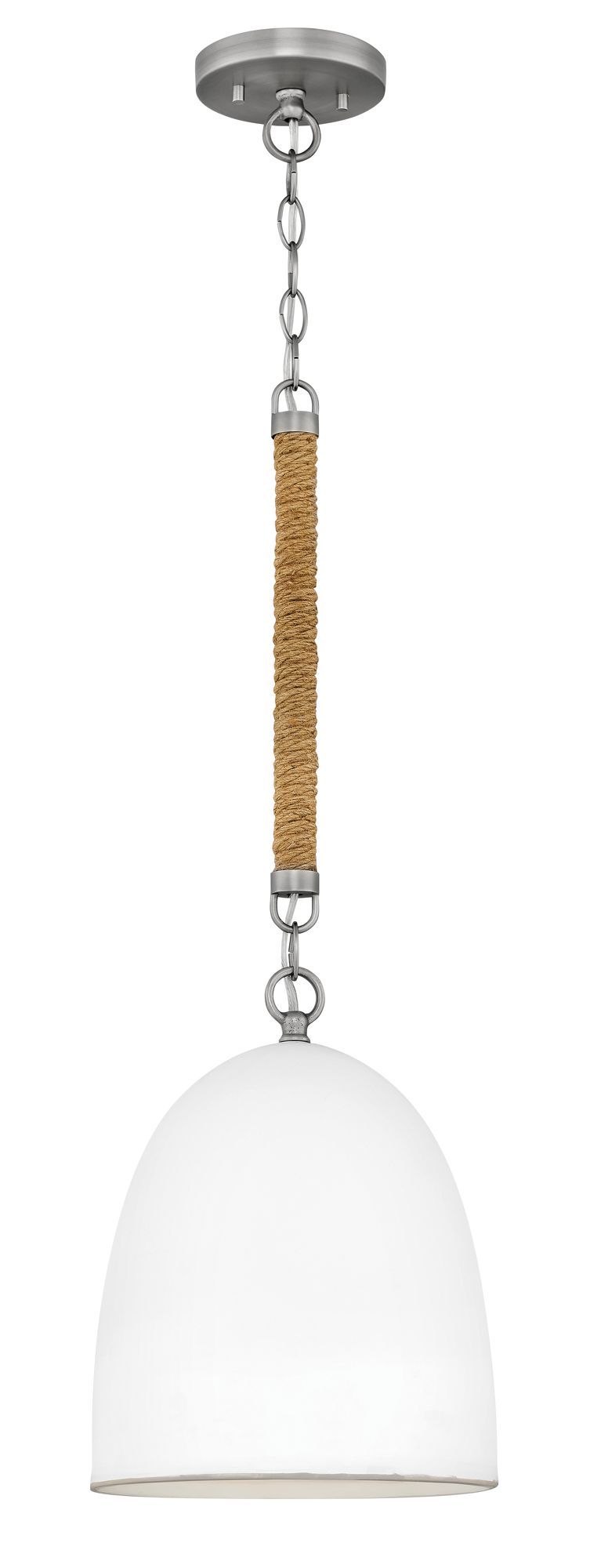 Image 3 Hinkley Pendant Nash Small Pendant 10" Antique Nickel more views
