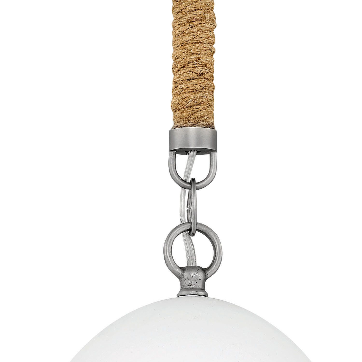Image 4 Hinkley Pendant Nash Small Pendant 10" Antique Nickel more views