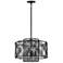Hinkley Pendant Nikko Large Convertible Pendant 20" Black