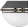 4_Hinkley Pendant Oliver Medium Pendant 14.25" Dark Matte Grey more views