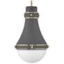 Thumbnail4 of Hinkley Pendant Oliver Small Pendant 9" Dark Matte Grey more views