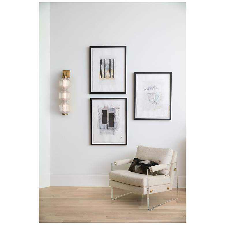 Image 4 Hinkley - Pendant Reign Medium LED Convertible Pendant- Lacquered Brass more views