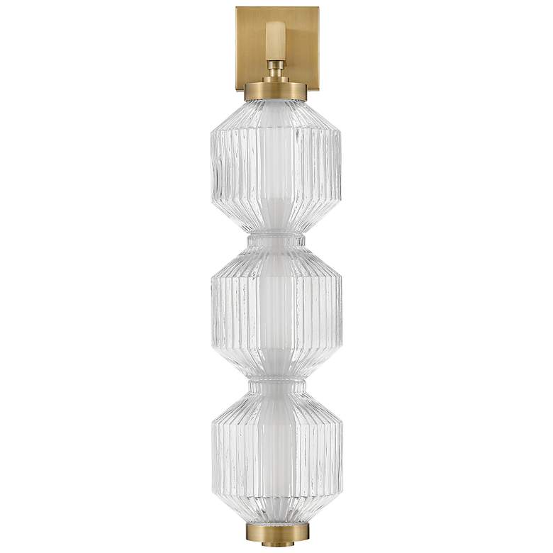 Image 7 Hinkley - Pendant Reign Medium LED Convertible Pendant- Lacquered Brass more views