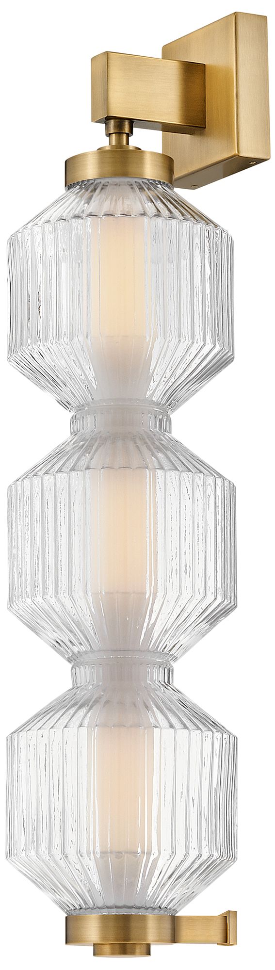 Hinkley - Pendant Reign Medium LED Convertible Pendant- Lacquered Brass