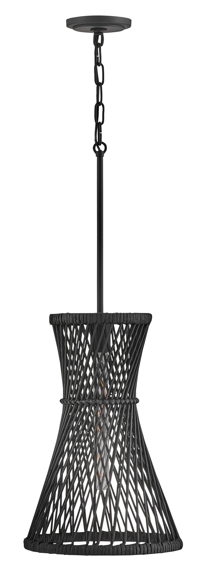 Hinkley Pendant Twyla Medium Pendant 12" Black