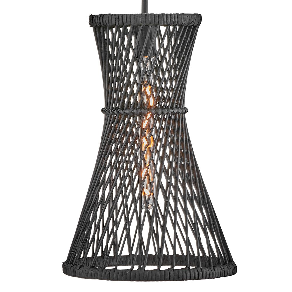 Hinkley Pendant Twyla Medium Pendant 12" Black