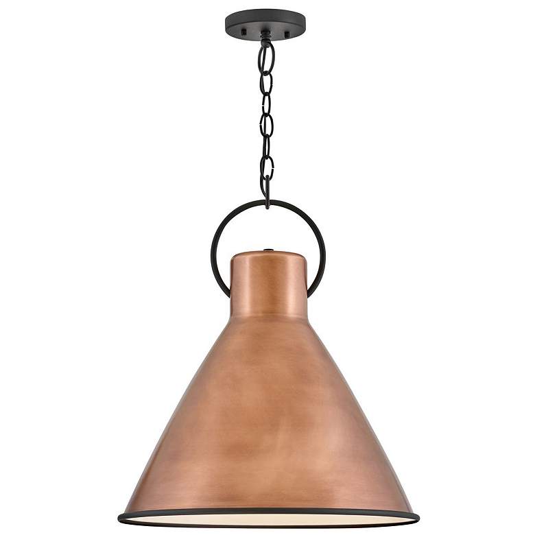 Image 1 Hinkley - Pendant Winnie Medium Pendant- Antique Copper