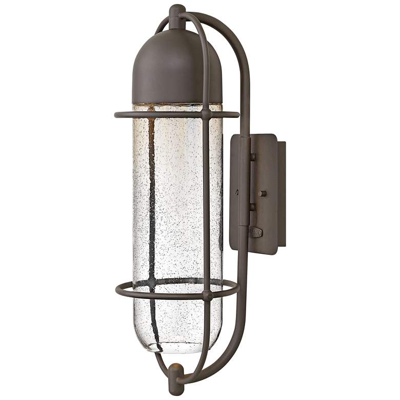 Image 1 Hinkley Perry 24 inch High Oil Rubbed Bronze Outdoor Wall Light