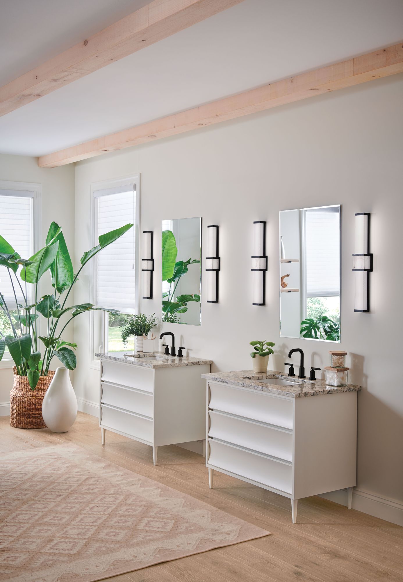 Image 6 Hinkley Pietra 24 3/4" Wide Black LED Bath Light more views