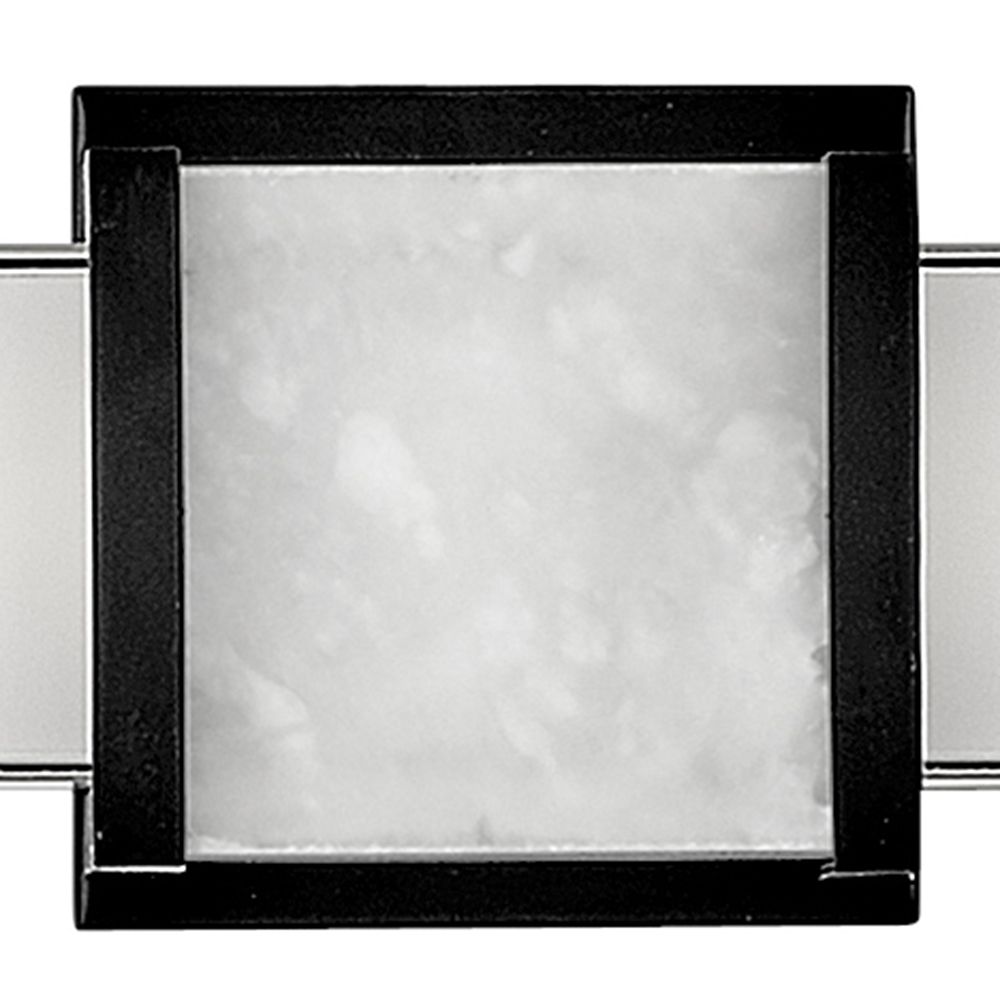 Image 4 Hinkley Pietra 30 3/4" Black with White Glass LED Vanity Bath Light more views