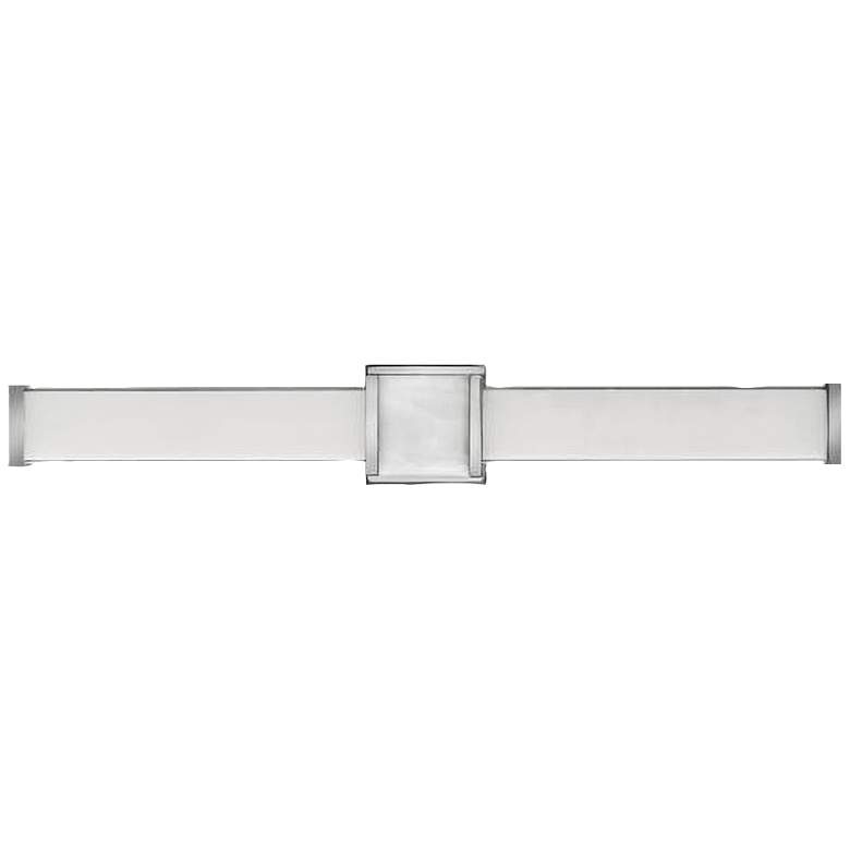 Image 1 Hinkley Pietra 30 3/4 inch Wide Chrome LED Bath Light