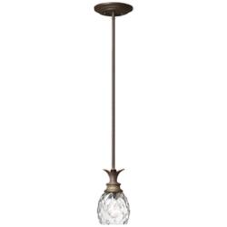 Hinkley Pineapple Plantation 5" Wide One Light Mini Pendant