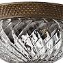 2_Hinkley Plantation 10 1/2" Bronze Optic Glass Flushmount Ceiling Light more views