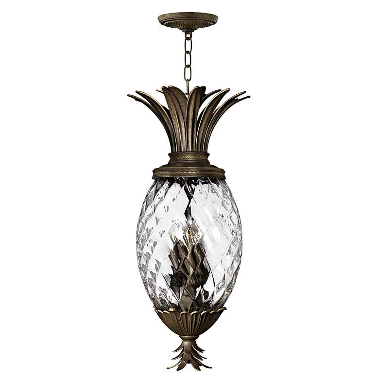 Image 2 Hinkley Plantation 12 1/2" Wide Bronze Pendant Light