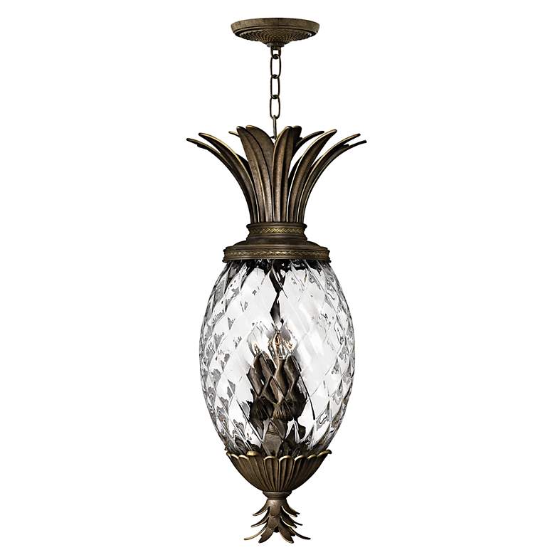 Image 2 Hinkley Plantation 12 1/2 inch Wide Bronze Pendant Light