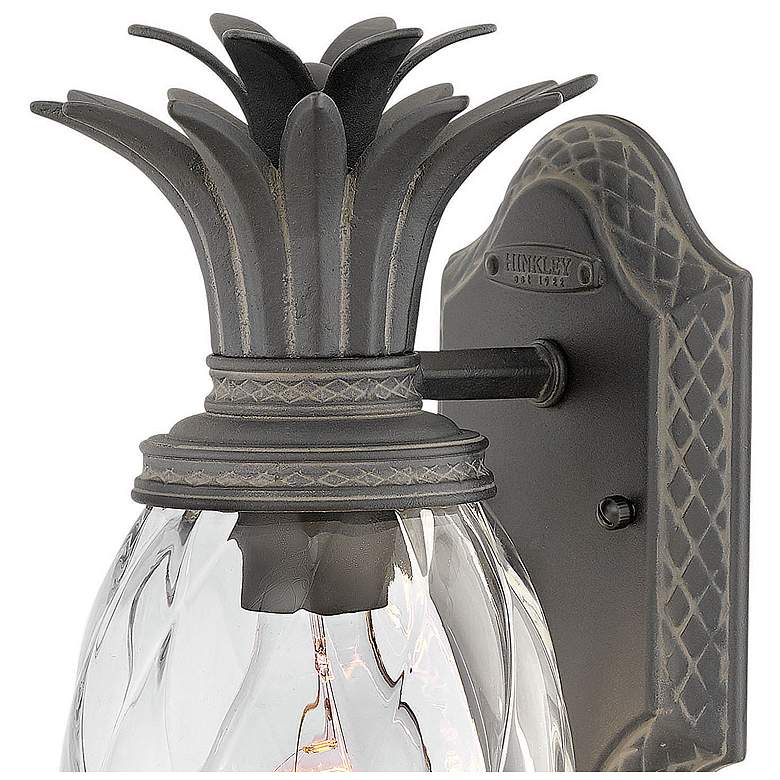 Image 3 Hinkley Plantation 14" High Museum Black Outdoor Wall Light more views